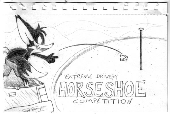 Tarnation: Extreme Driveby Horseshoe Competition